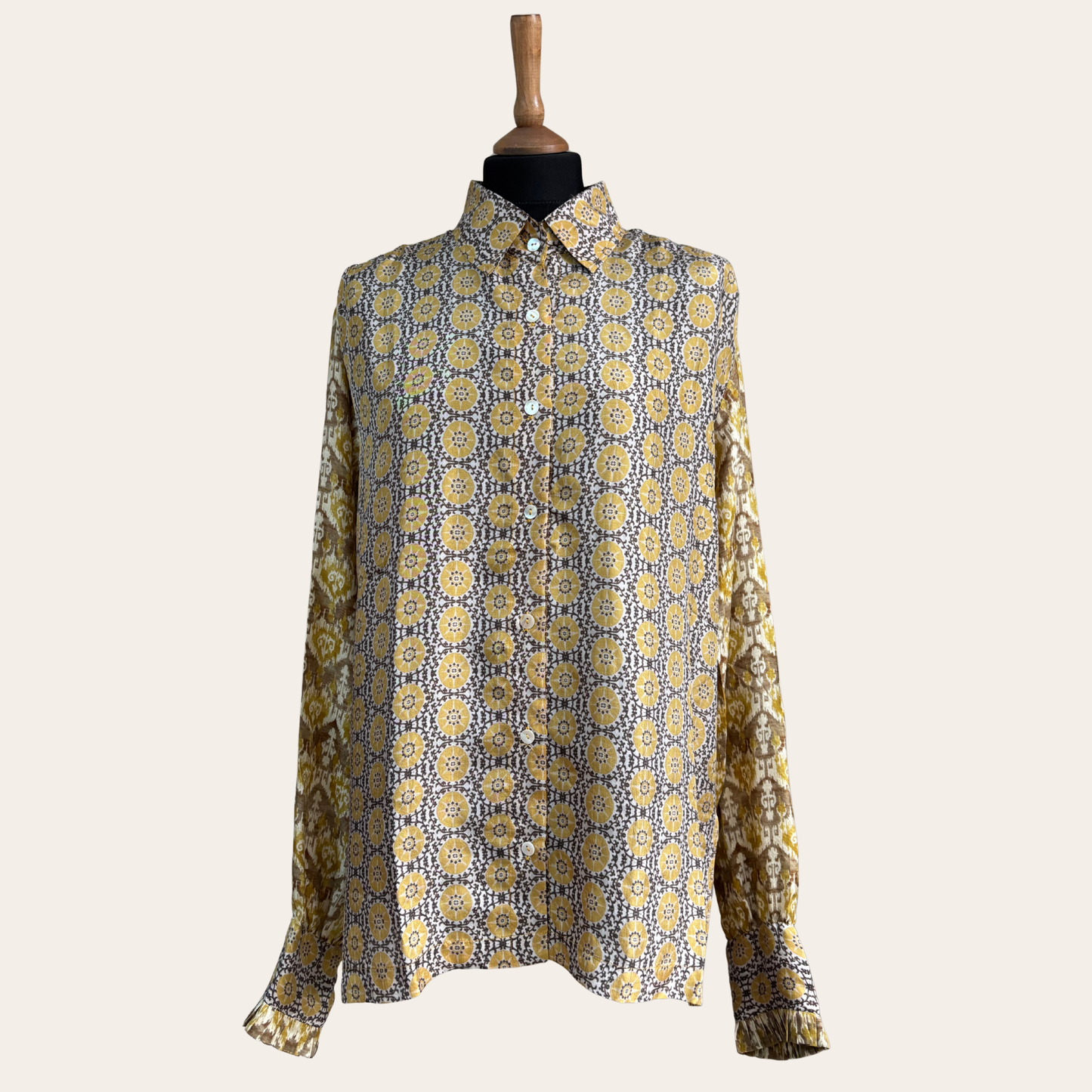 The Golden Medallion Silk Shirt
