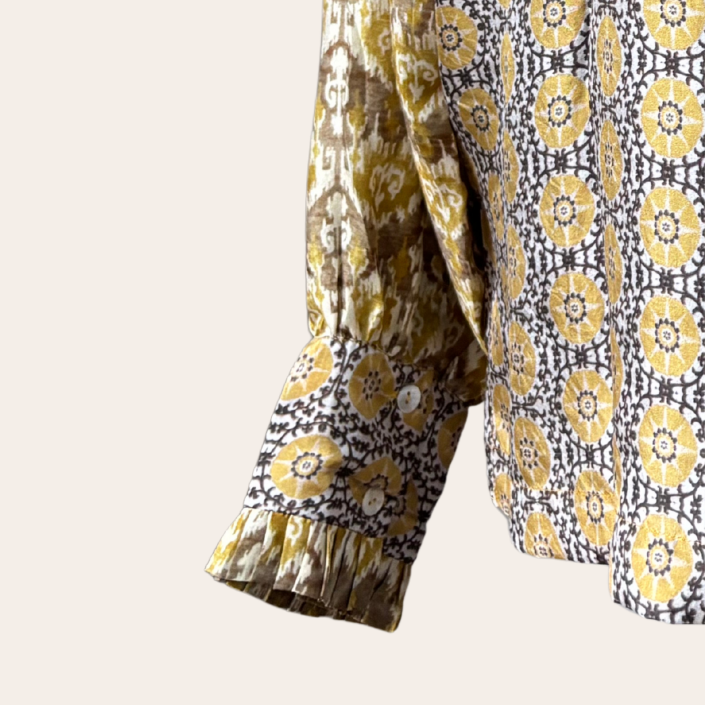 The Golden Medallion Silk Shirt