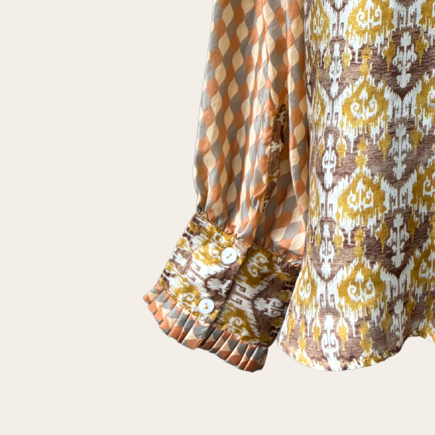 The Golden Weave Silk Shirt