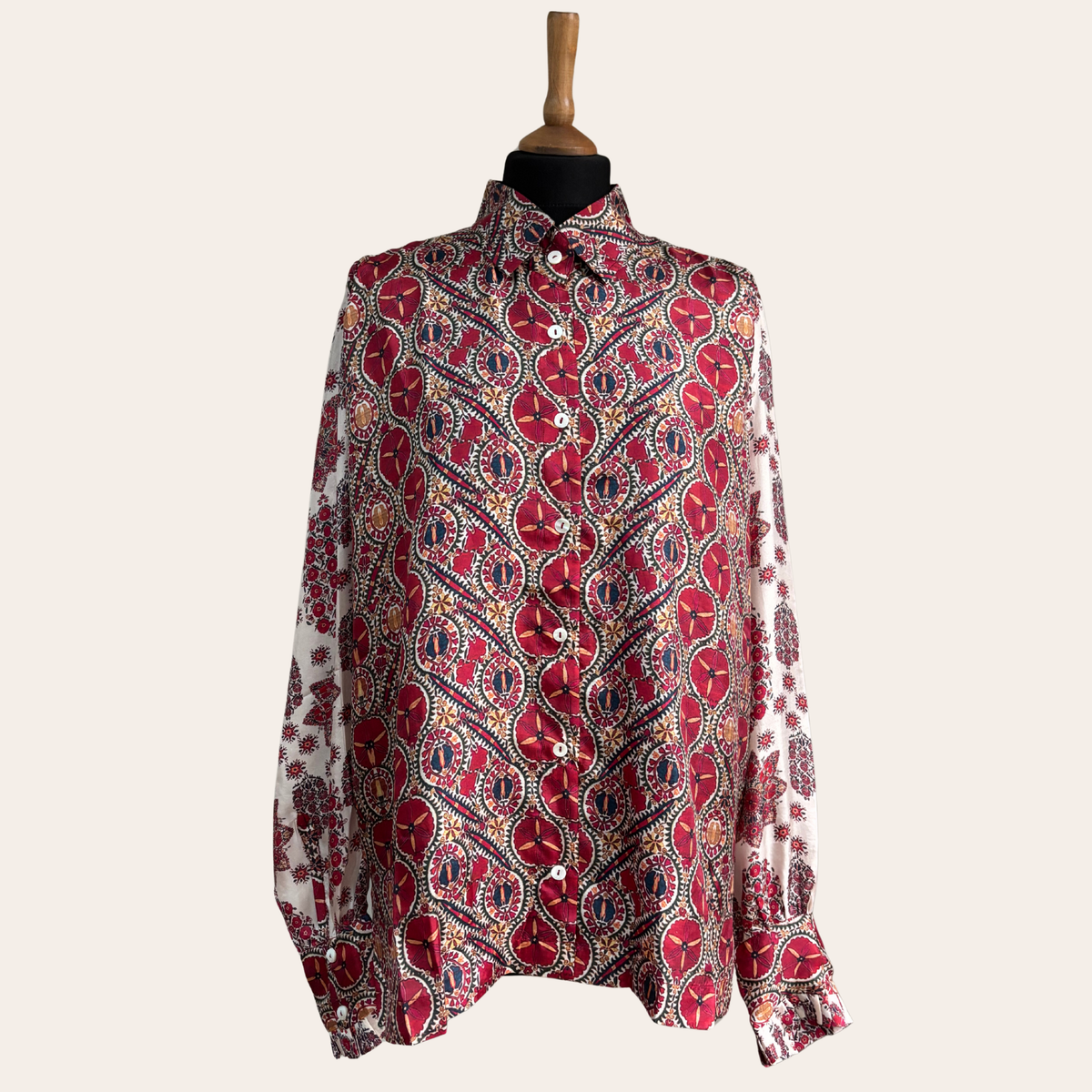 Heritage Tapestry Silk Shirt