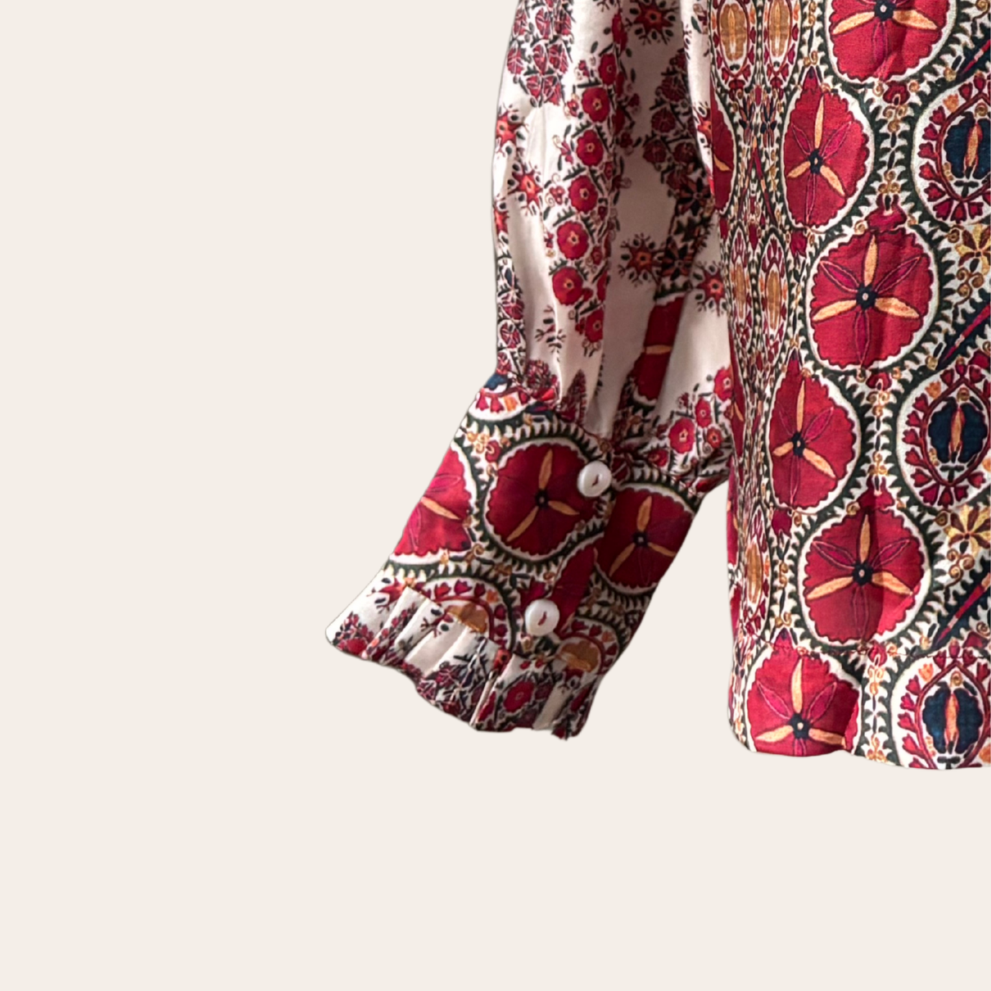 The Heritage Tapestry Silk Shirt