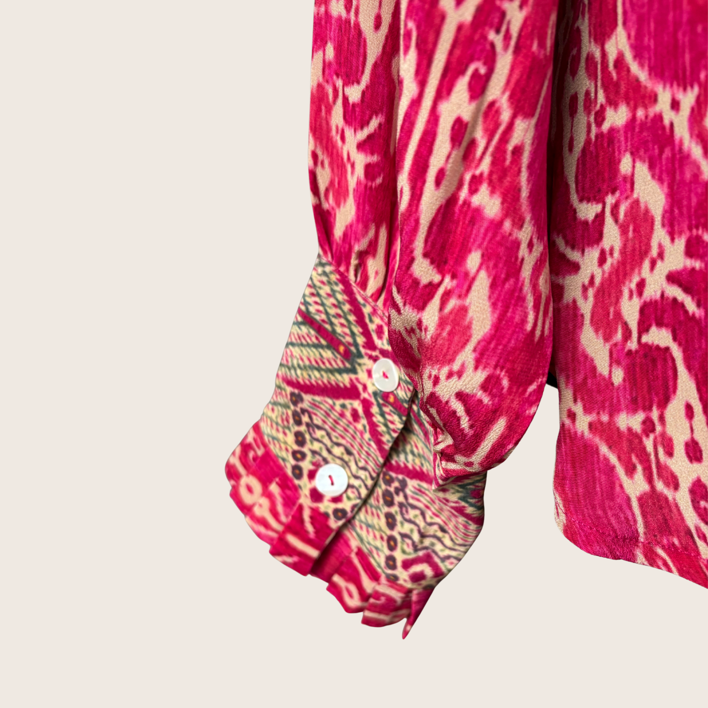 The Pink Bazaar Silk Shirt