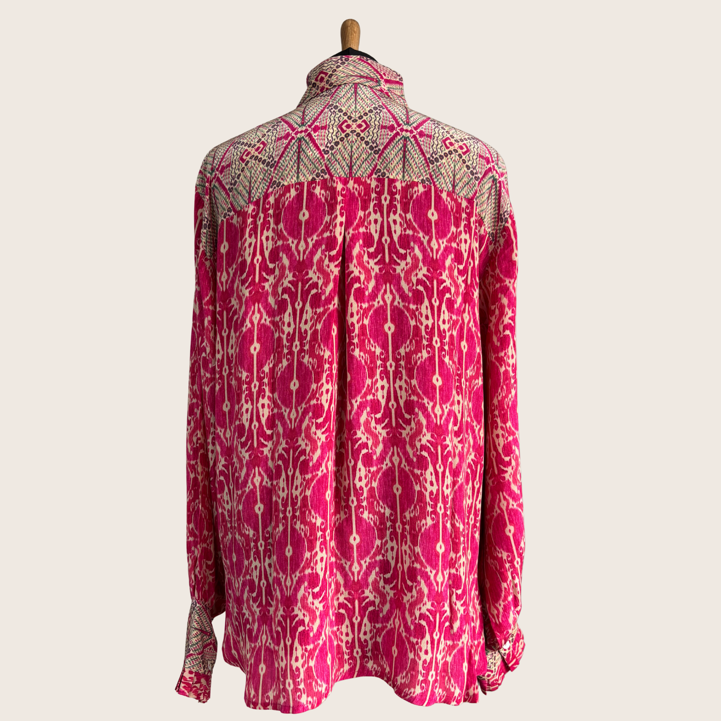 The Pink Bazaar Silk Shirt