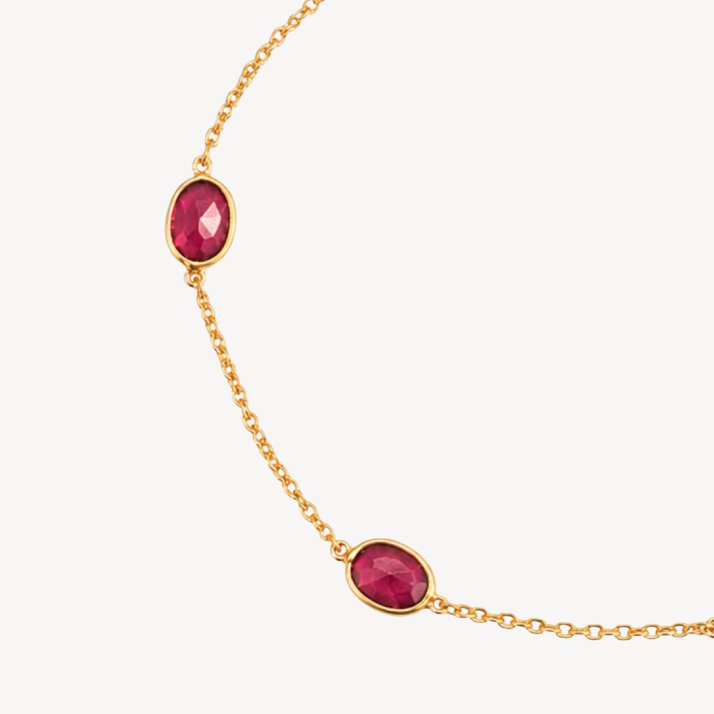 Pink Nano Dapple Oval Bracelet