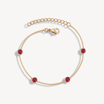 Pink Nano Dapple Round Bracelet