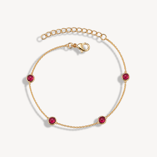 Pink Nano Dapple Round Bracelet